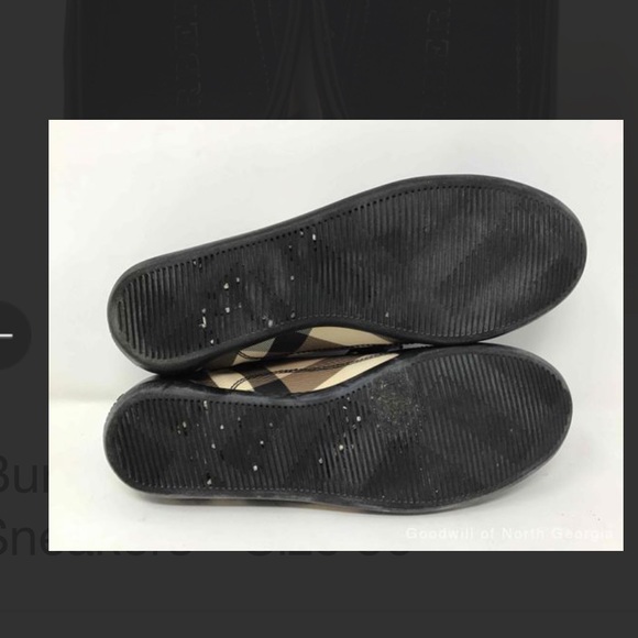 Burberry Classic Check Sneakers - Picture 5 of 6